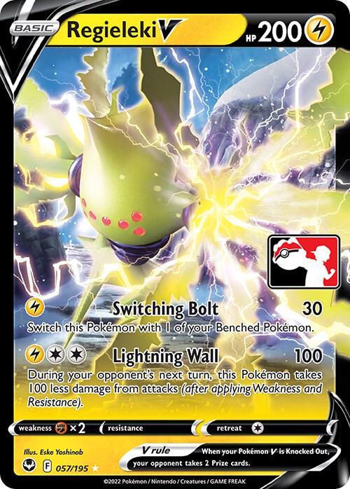 Regieleki V - 057/195 - Ultra rare Prize pack