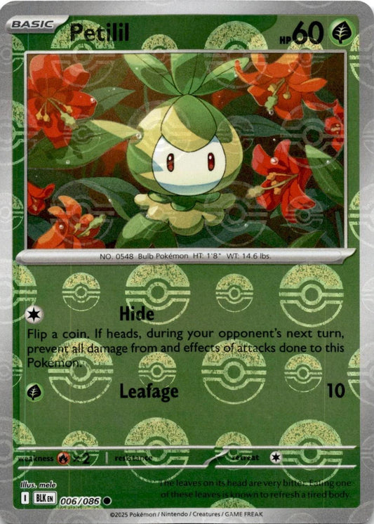 Petilil - 006/086 - Pokeball Holo