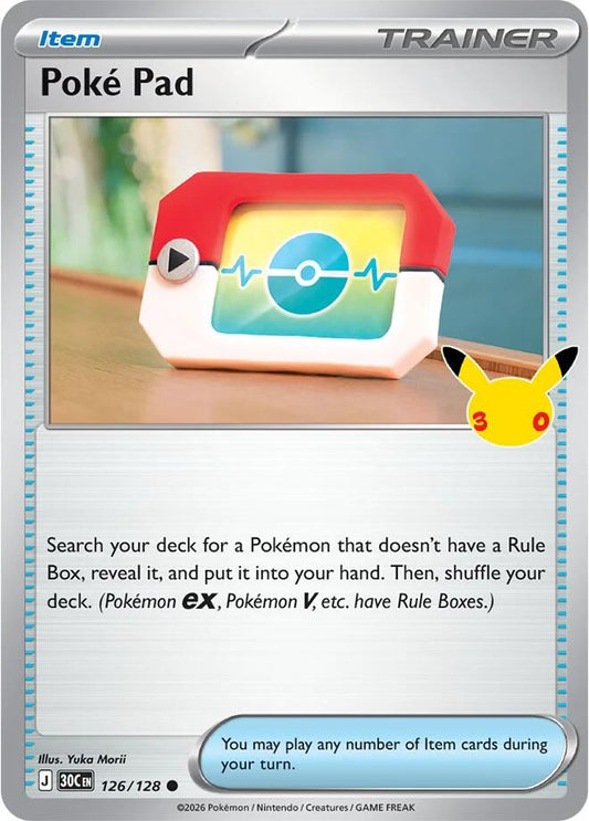 Poké Pad - 126/128 - Common