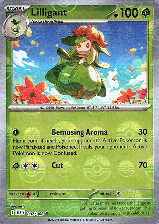 Lilligant - 007/086 - Pokeball holo