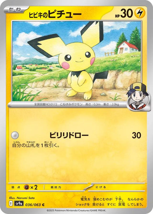 Ethan´s Pichu - 036/063 - Common