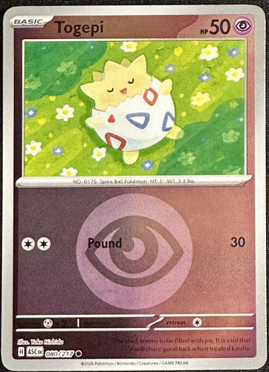 Togepi - 080/217 - Common reverse