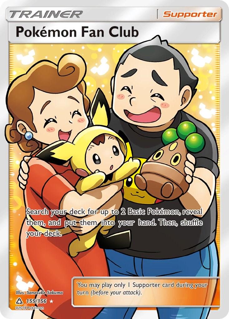 Pokémon Fan Club - 155/156 - Full art ultra rare