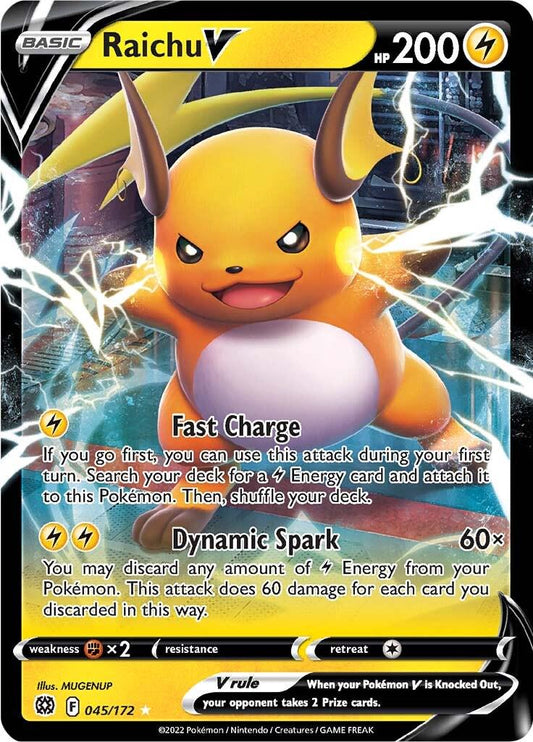 Raichu V - 045/172 - Ultra Rare