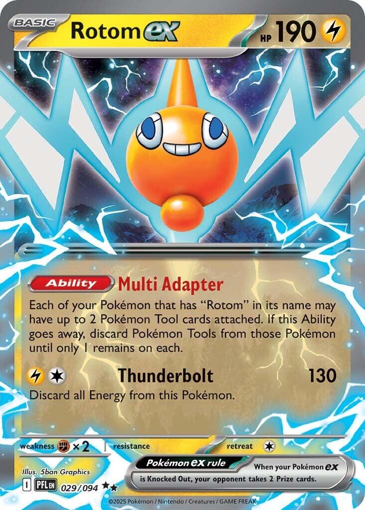 Rotom ex - 029/094 - ultra rare
