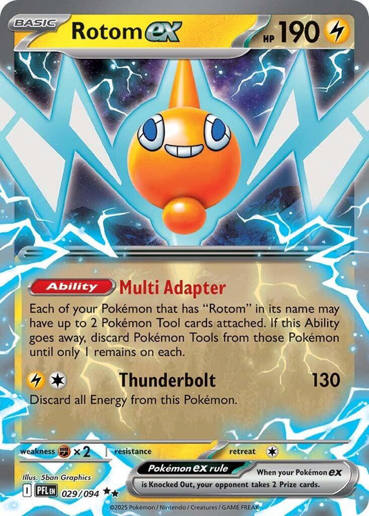 Rotom ex - 029/094 - ultra rare
