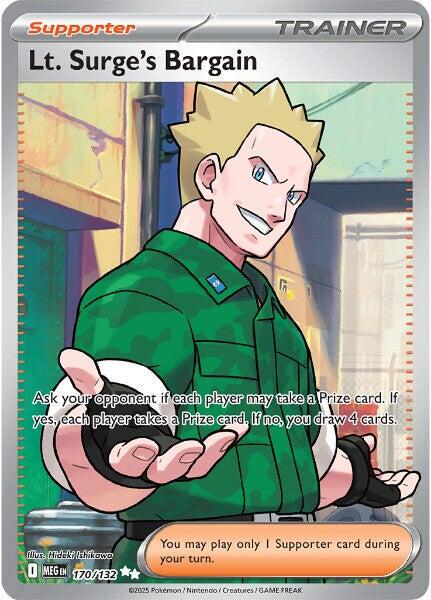Lt. Surge´s Bargain - 170/132 - Ultra Rare