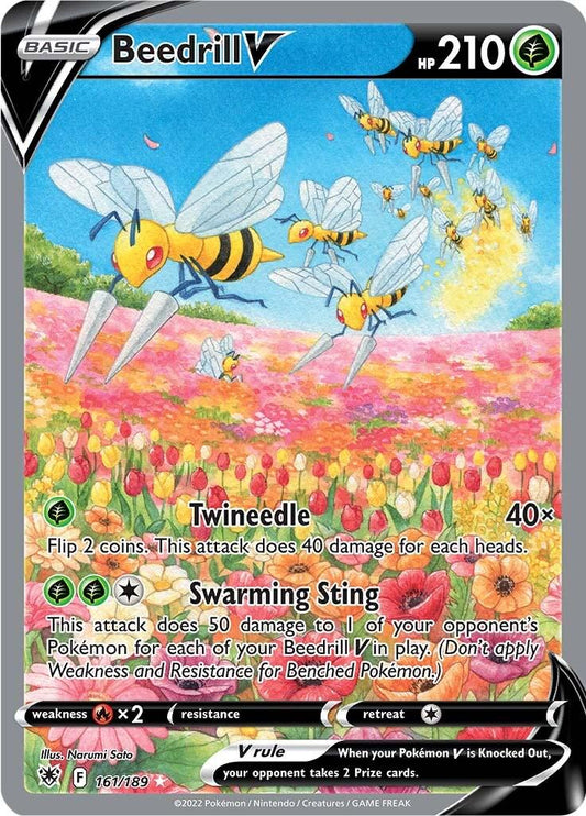Beedrill V - 161/189 - Special Illustration Rare