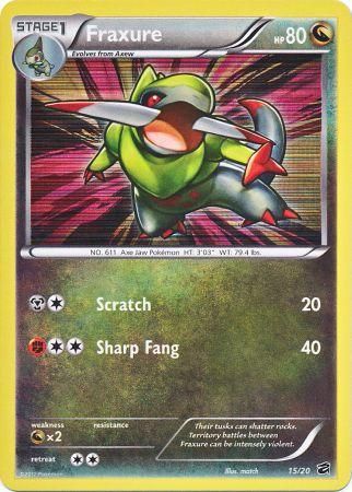 Fraxure - 15/20 - Holo