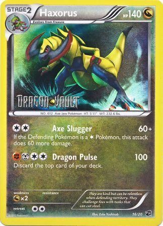 Haxorus - 16/20 - Holo Promo