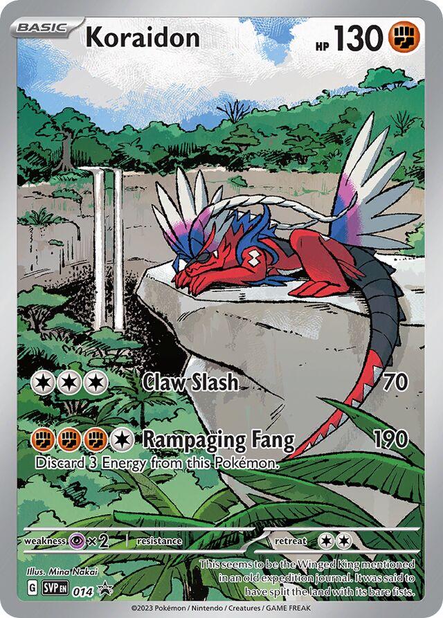 Koraidon - SVP014 - Special Illustration Promo