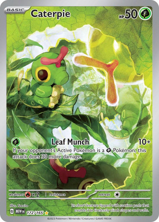 Caterpie - 172/165 - Special illustration rare