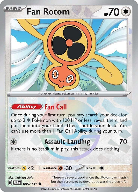 Fan Rotom - 085/131 - Common Reverse Pokéball