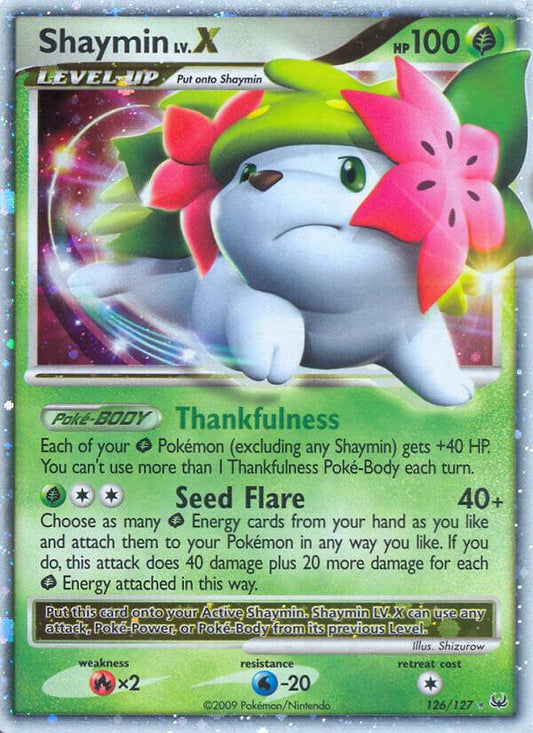 Shaymin lv.X - 126/127 - Ultra Rare