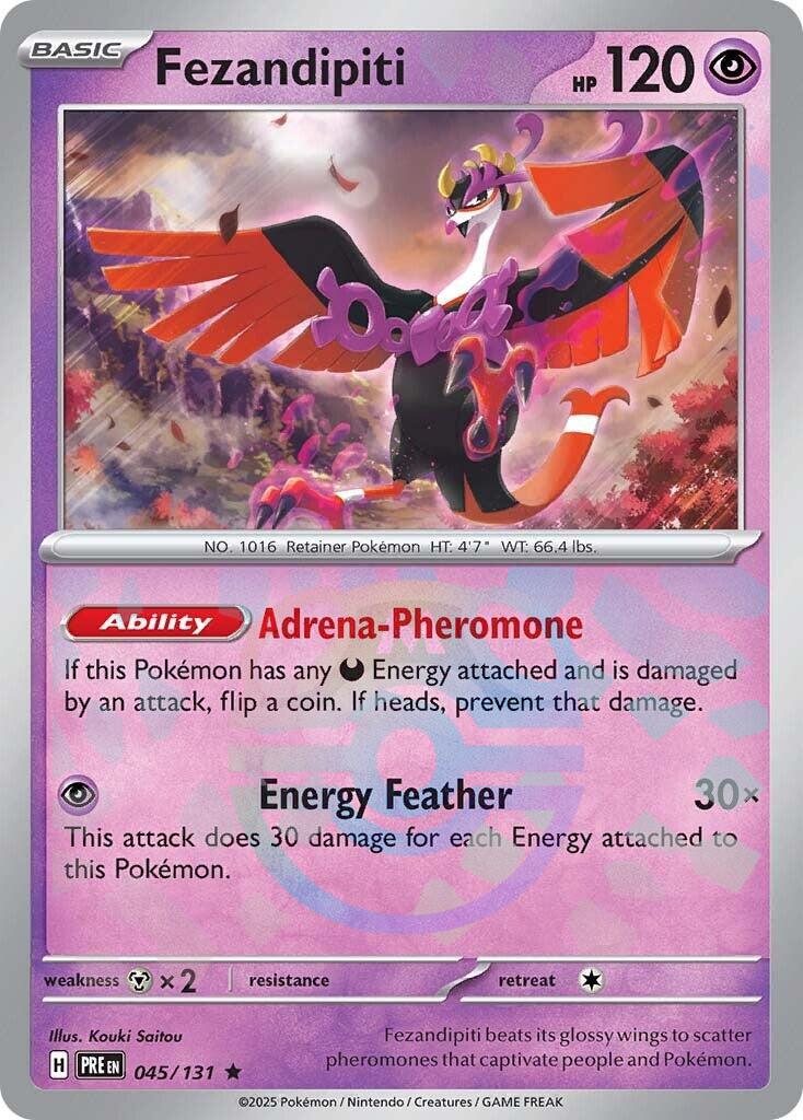 Fezandipiti - 045/131 - Rare Masterball reverse