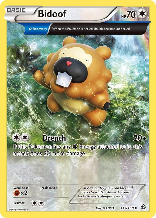 Bidoof - 117/160 - Uncommon