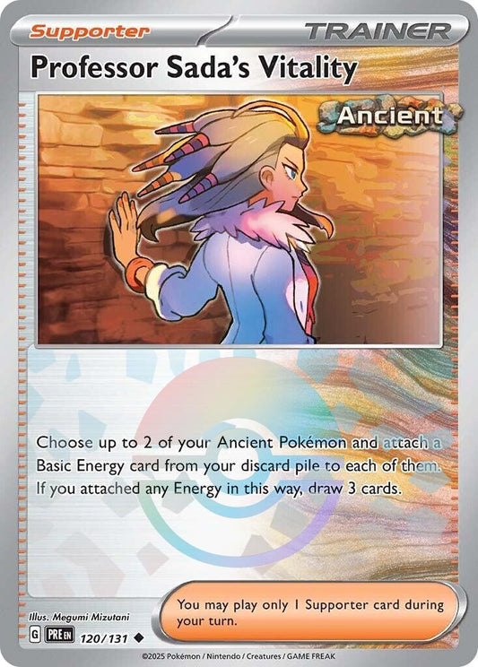 Professor Sada´s Vitality - 120/131 - Uncommon reverse Pokéball