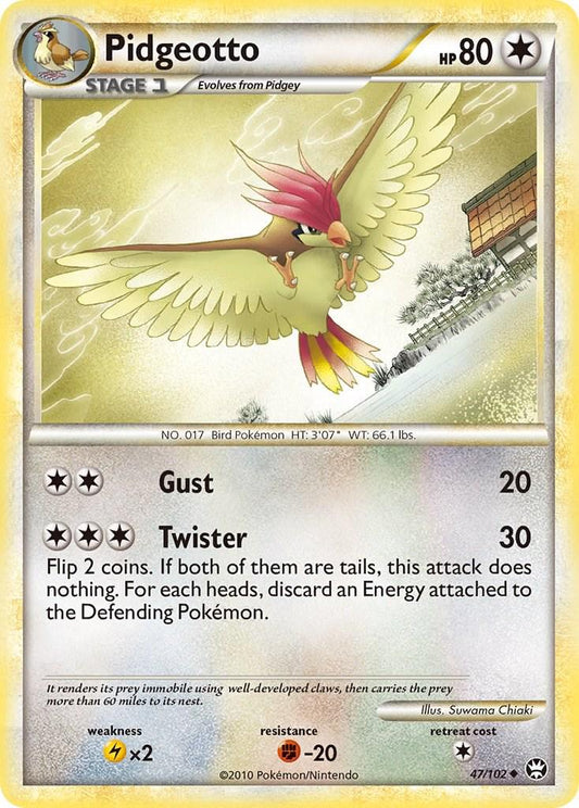 Pidgeotto - 47/102 - Uncommon