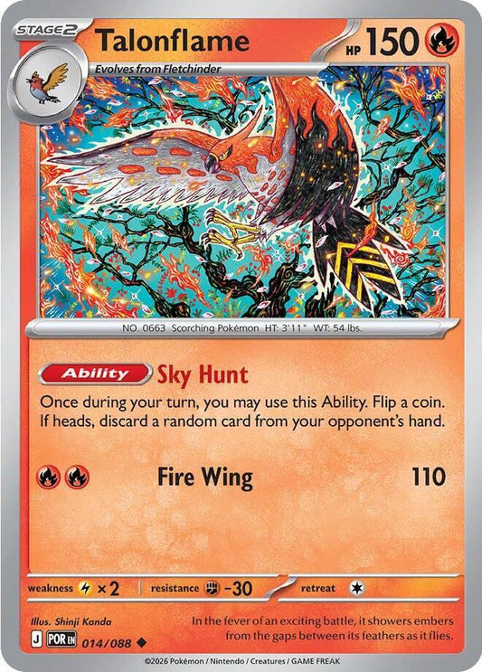Talonflame - 014/088 - Uncommon