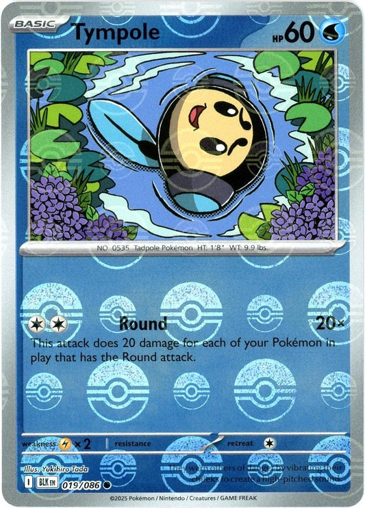 Tympole - 019/086 - Pokeball holo