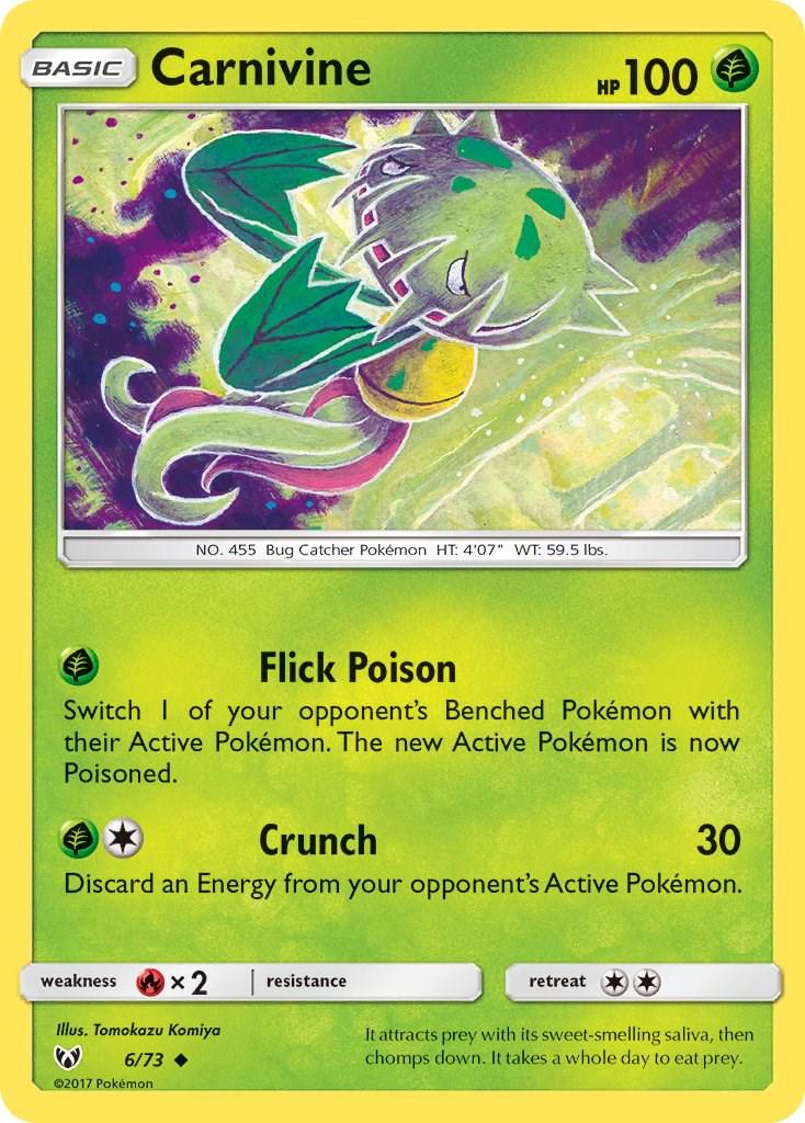 Carnivine - 6/73 - uncommon