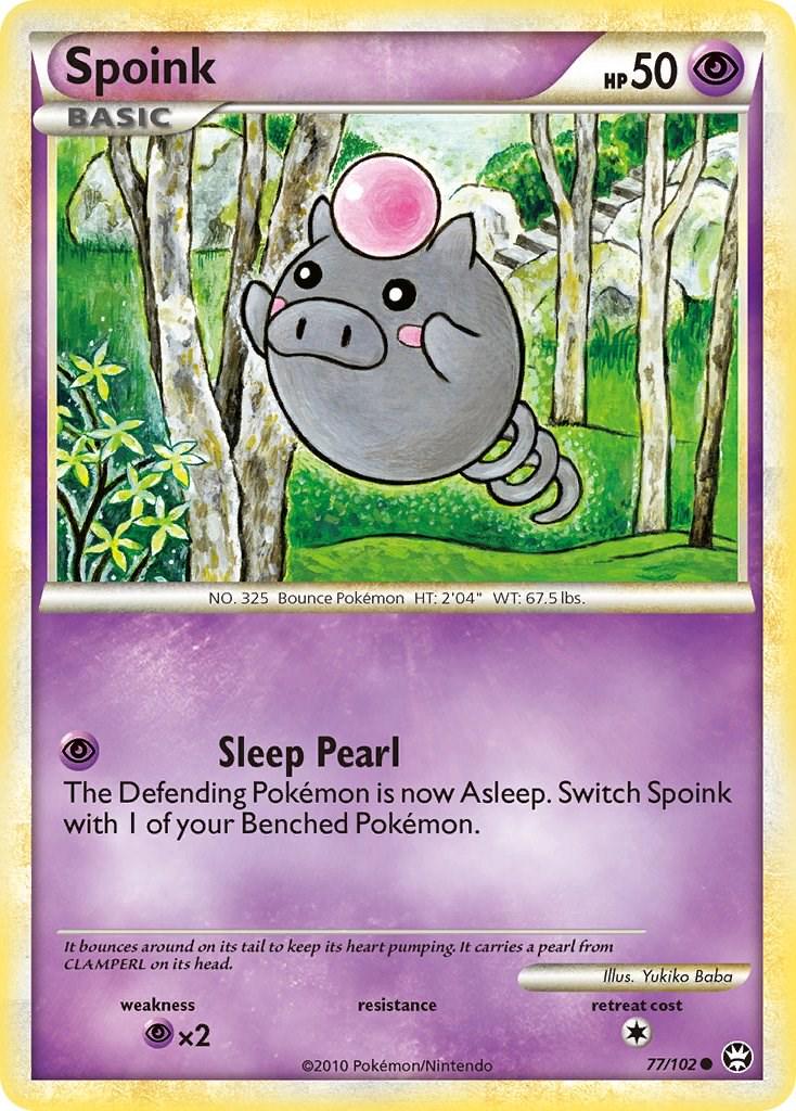 Spoink - 77/102 - Common