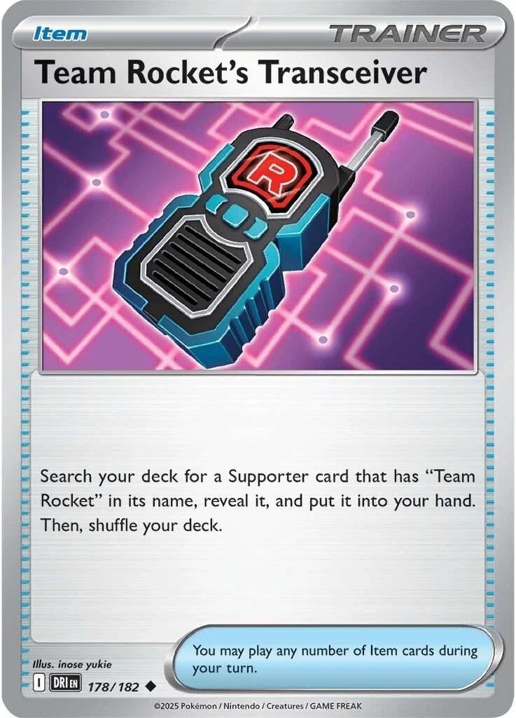 Team Rocket´s Transceiver - 178/182 - Uncommon