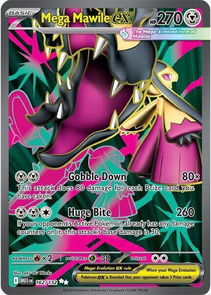 Mega Mawile ex - 162/12 - Full art ultra rare