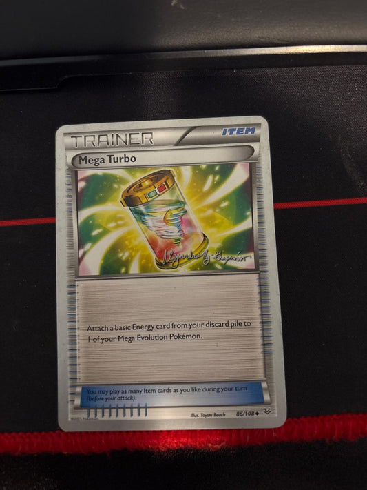 Mega Turbo - 86/108 - uncommon 2015 deck