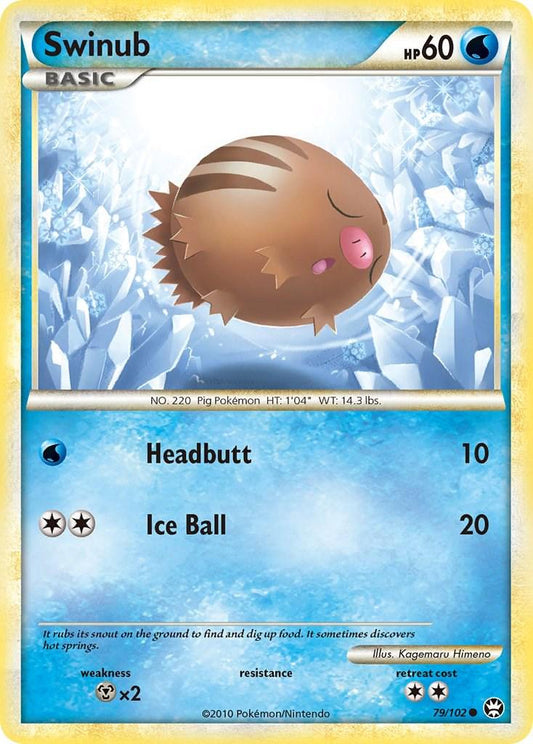 Swinub - 79/102 - Common