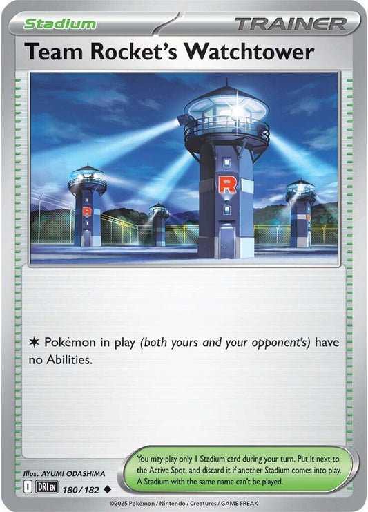 Team Rocket´s Watchtower - 180/182 - Uncommon