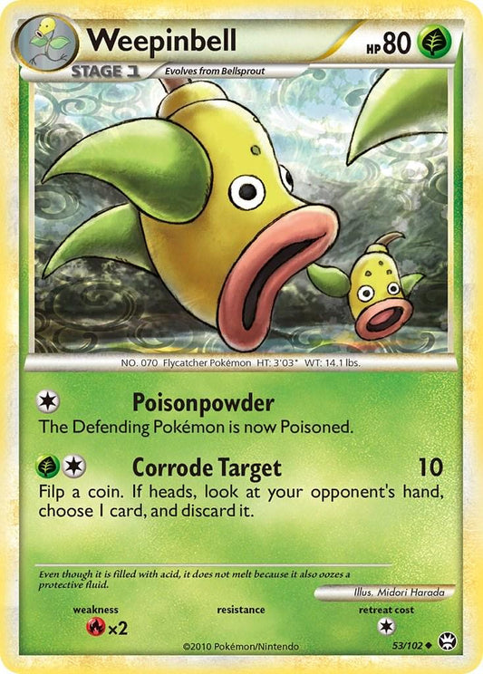 Weepinbell - 53/102 - Uncommon
