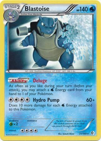Blastoise - 31/149 - Rare