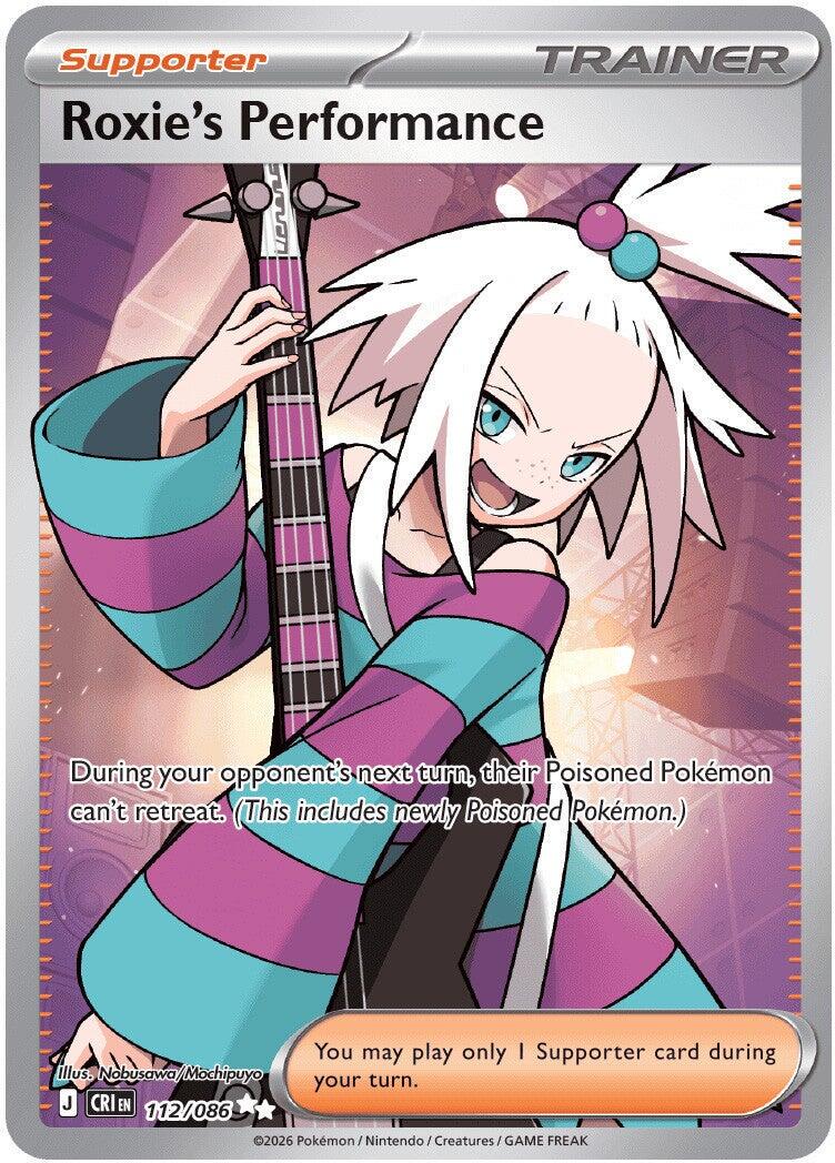 Roxie´s Performance - 112/086 - Full art ultra Rare