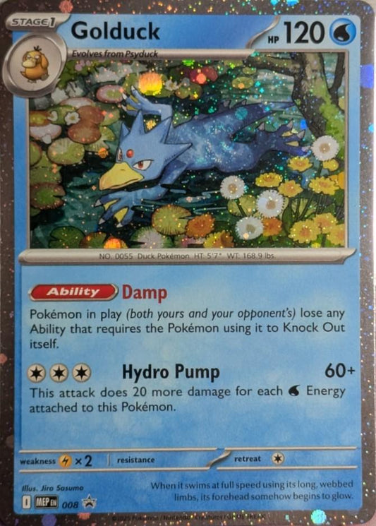 Golduck - MEP008 - Holo promo