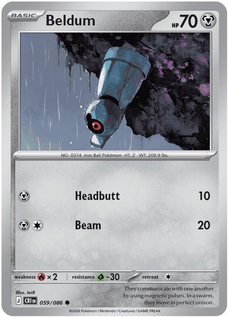 Beldum - 059/086 - Common