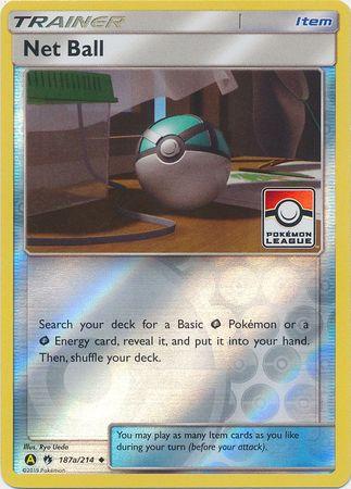Net Ball - 187a/214 - uncommon reverse league promo