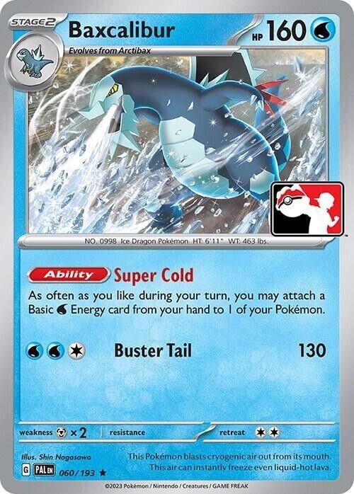 Baxcalibur - 060/193 - Rare - Prize Pack