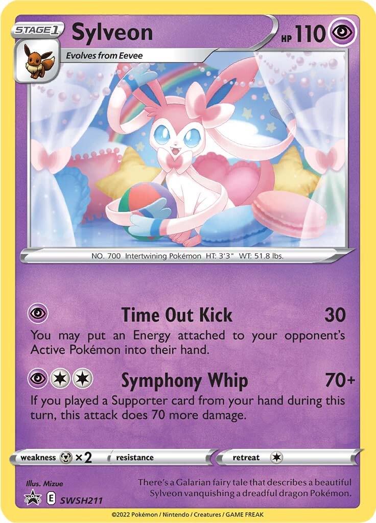Sylveon - SWSH211 - Cosmos holo promo