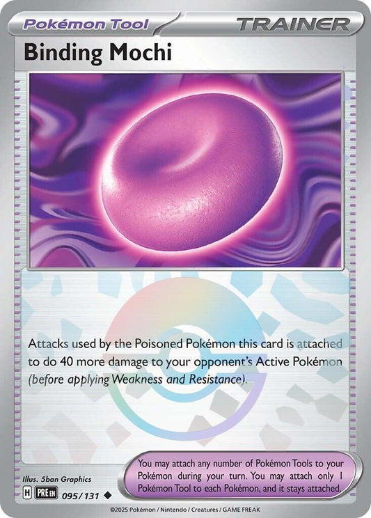 Binding Mochi - 095/131 - Uncommon pokeball reverse