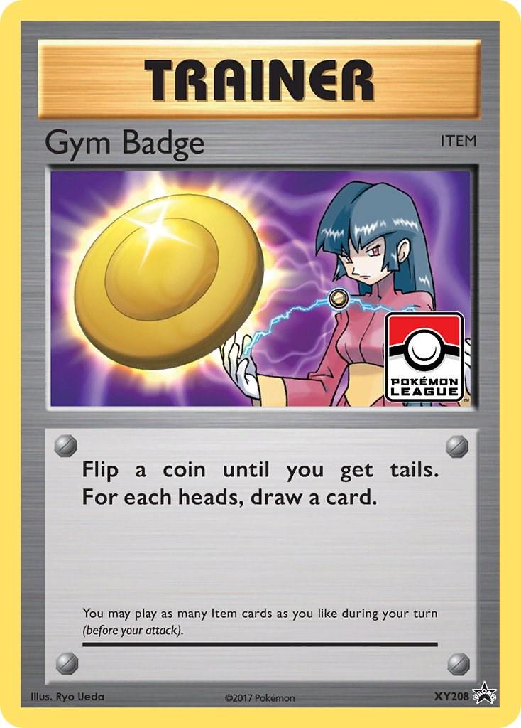 Gym Badge Sabrina - XY208 - holo promo