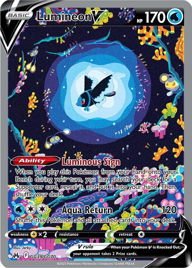 Lumineon V - GG39/GG70 - Special Illustration Rare