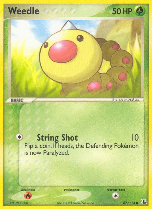 Weedle - 87/113 - Common