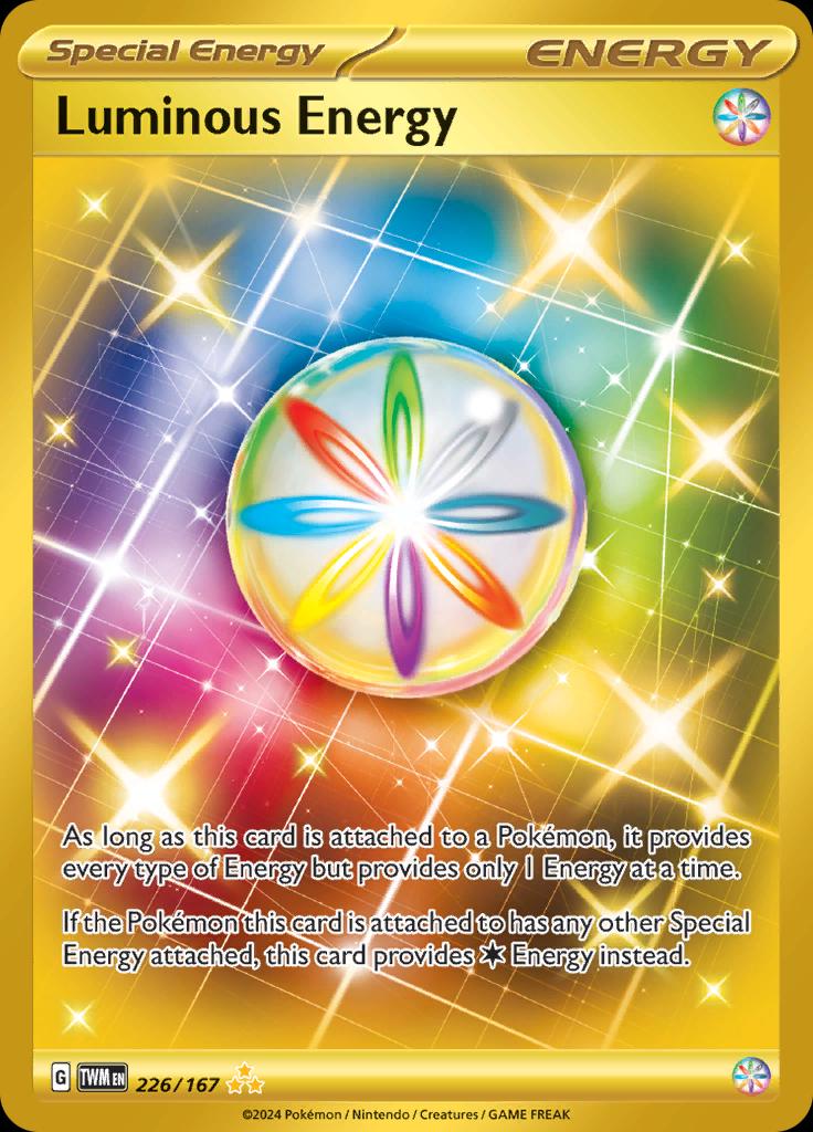 Luminous Energy - 226/167 - Secret Gold rare
