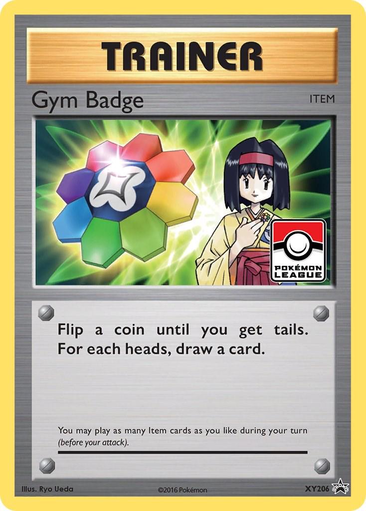 Gym Badge Erika - XY206 - holo promo