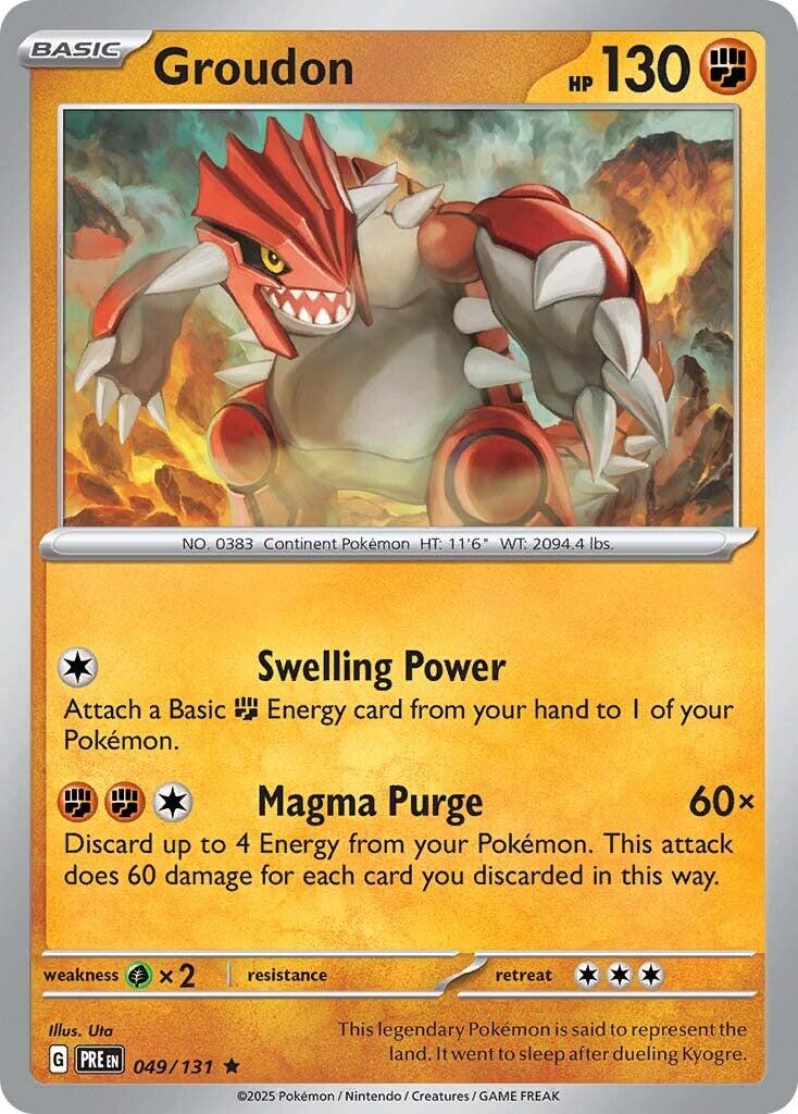 Groudon - 089/208 - Rare