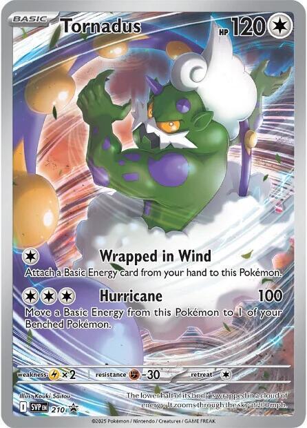 Tornadus -SVP210 - special illustration promo