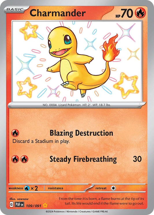 Charmander - 109/091 - Ultra Rare Shiny