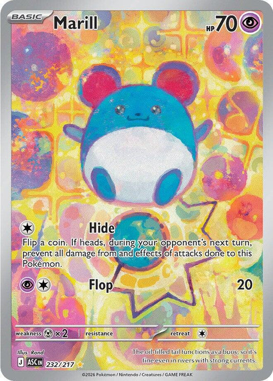 Marill - 232/217 - Illustration Rare