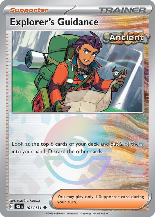 Explorer´s Guidance - 107/131 - Pokeball holo